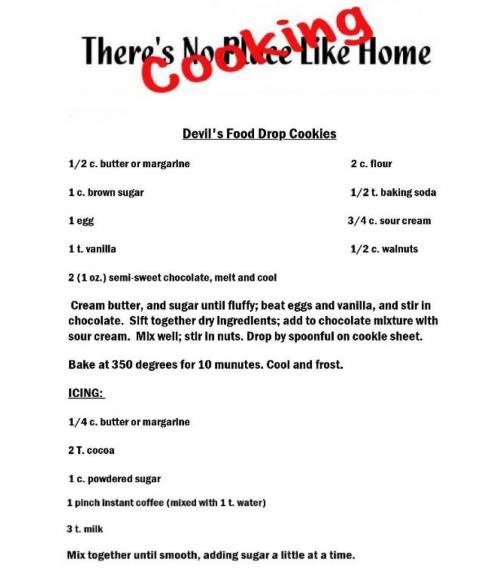 Devil Drop Cookies